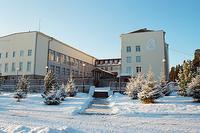 Медицинский центр реабилитации Озеро Чусовское зимой